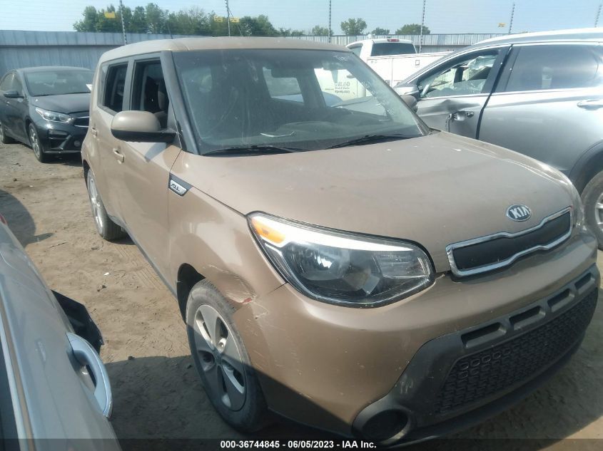 2016 KIA SOUL BASE - KNDJN2A24G7238467