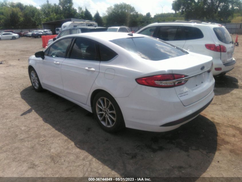 2017 FORD FUSION SE - 3FA6P0H79HR159866