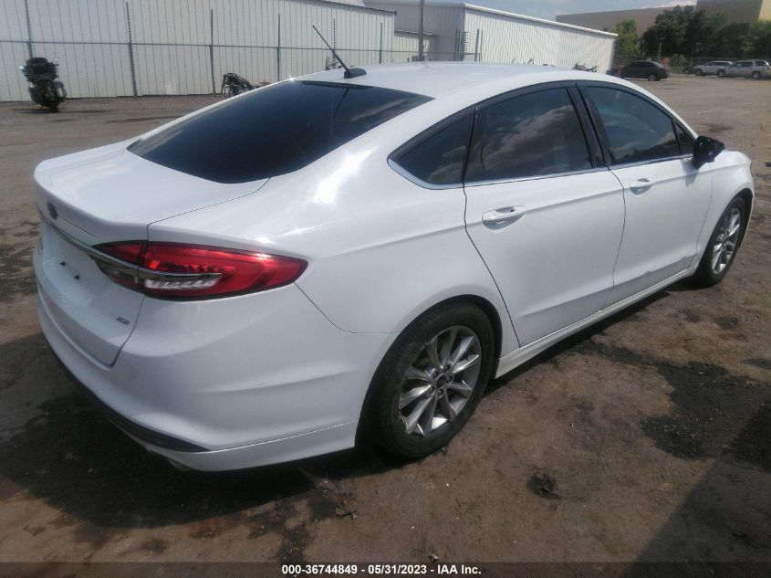 2017 FORD FUSION SE - 3FA6P0H79HR159866