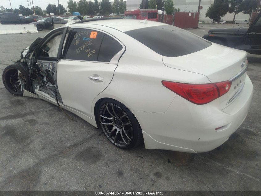 2017 INFINITI Q50 3.0T SIGNATURE EDITION - JN1EV7AP1HM740000
