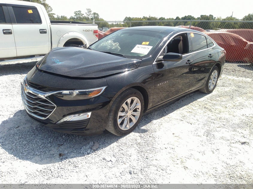 VIN 1G1ZD5STXMF009042 2021 CHEVROLET MALIBU LT