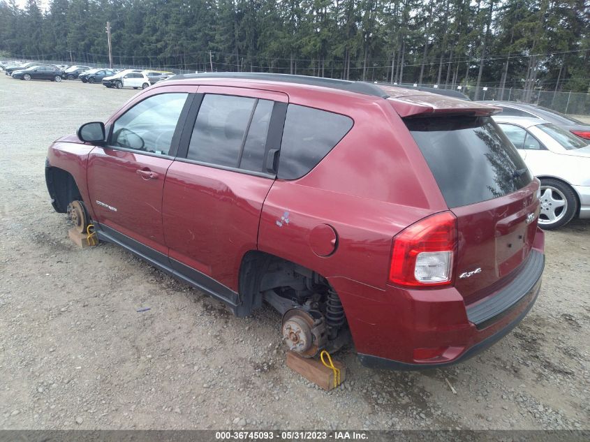 2013 JEEP COMPASS LATITUDE - 1C4NJDEB6DD236316
