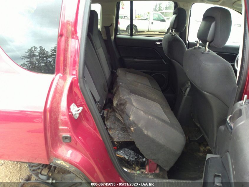 2013 JEEP COMPASS LATITUDE - 1C4NJDEB6DD236316