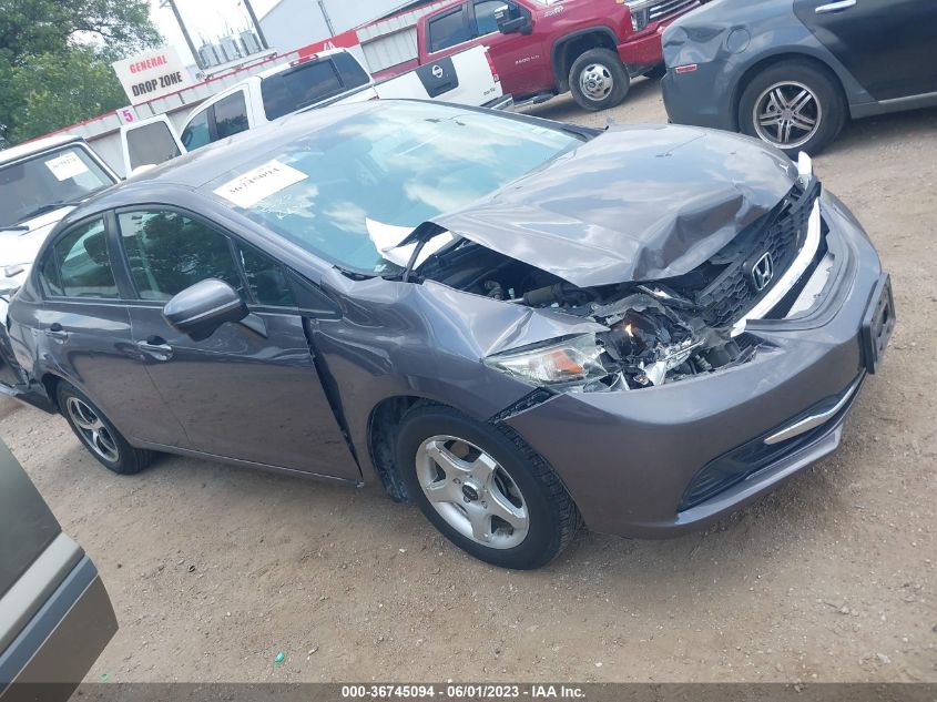 2015 HONDA CIVIC SEDAN SE - 19XFB2F75FE267655