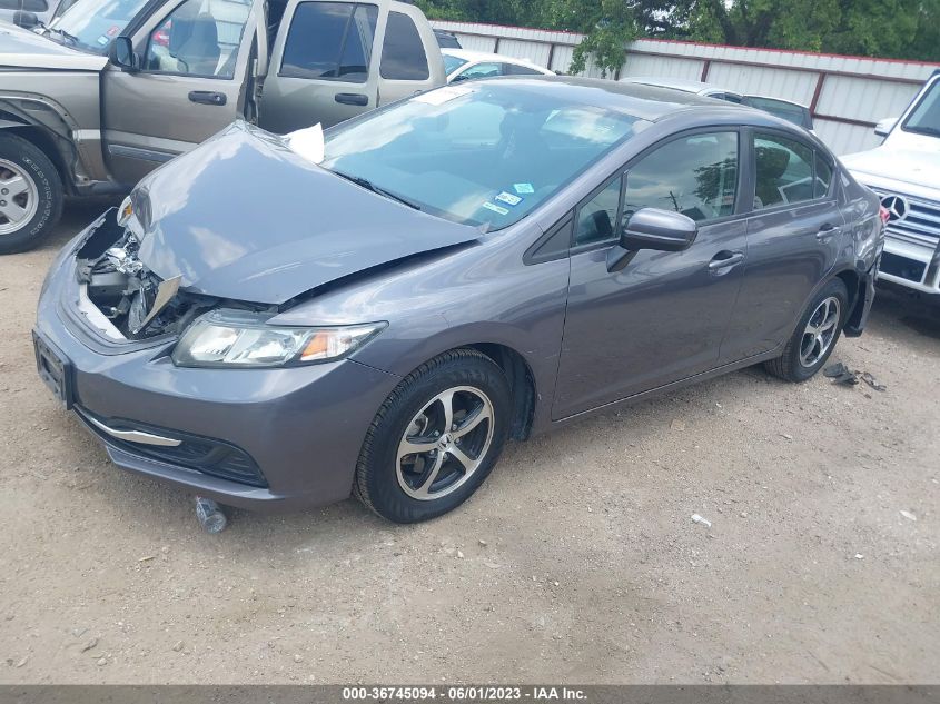 2015 HONDA CIVIC SEDAN SE - 19XFB2F75FE267655