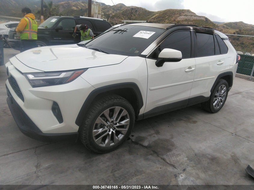 VIN 2T3A1RFV8NW265891 2022 TOYOTA RAV4 XLE PREMIUM