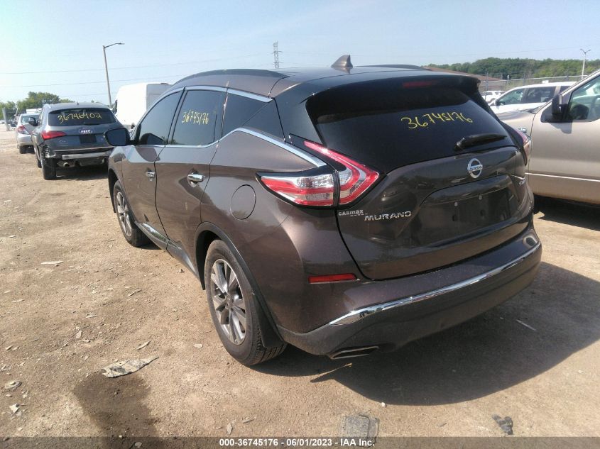 2017 NISSAN MURANO SV - 5N1AZ2MH5HN126936