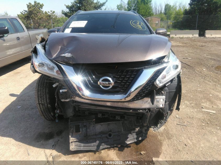 2017 NISSAN MURANO SV - 5N1AZ2MH5HN126936