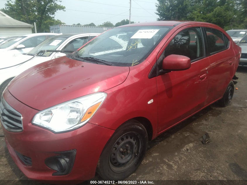 VIN ML32F3FJ0HHF06889 2017 MITSUBISHI MIRAGE G4 ES