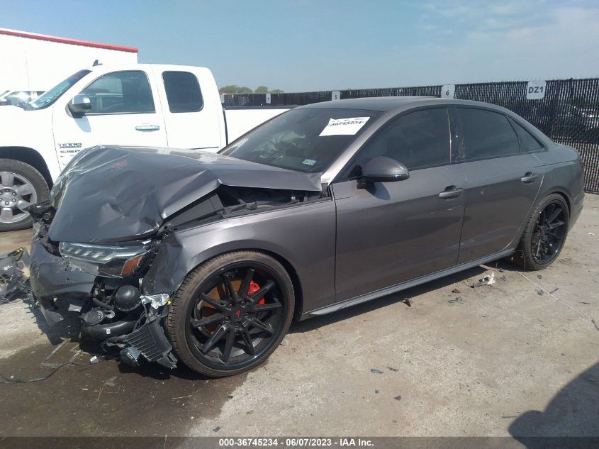 2022 AUDI A4 SEDAN PREMIUM PLUS - WAUBBAF45NN011361