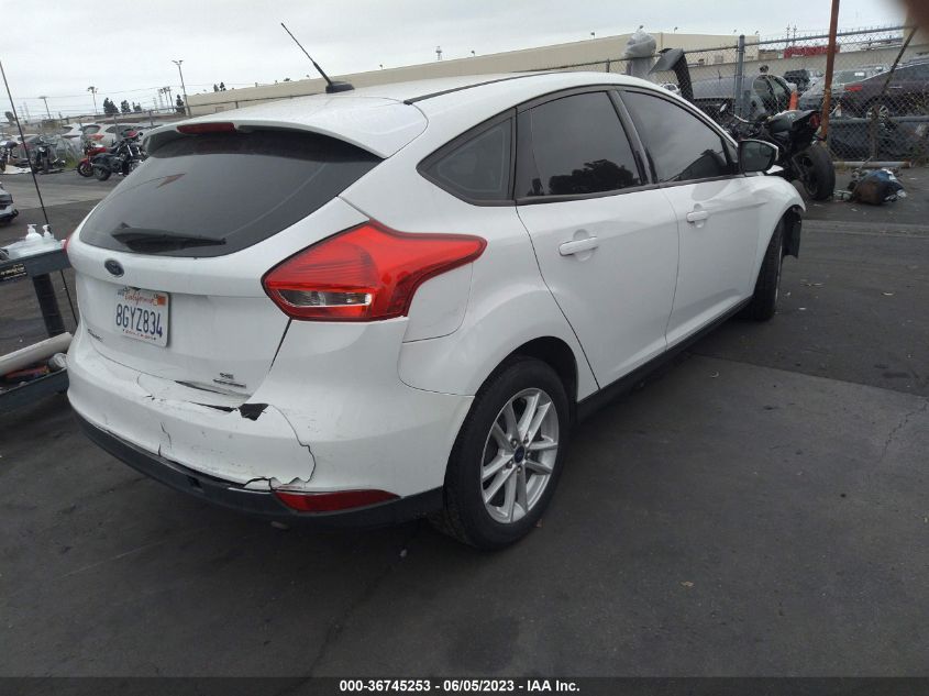 2016 FORD FOCUS SE - 1FADP3K24GL264396