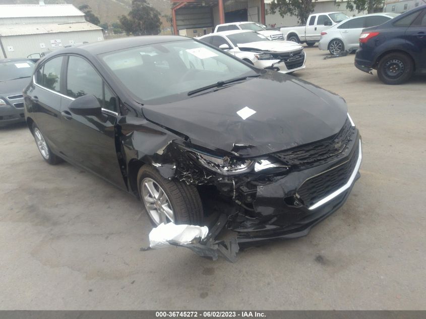2018 CHEVROLET CRUZE LT - 3G1BE6SM9JS654575