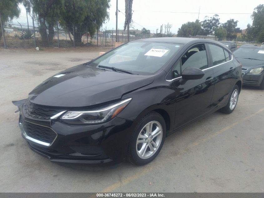 2018 CHEVROLET CRUZE LT - 3G1BE6SM9JS654575