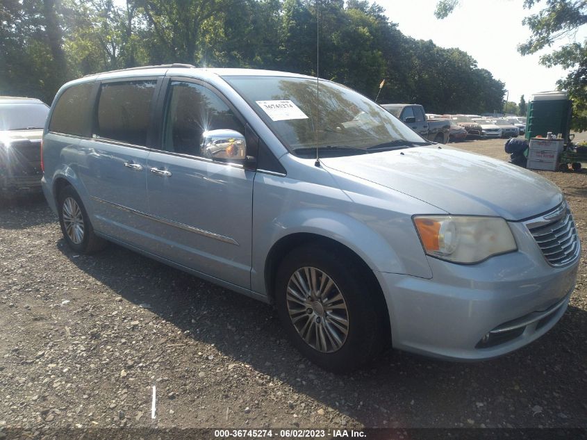 2013 CHRYSLER TOWN & COUNTRY TOURING-L - 2C4RC1CG4DR645579