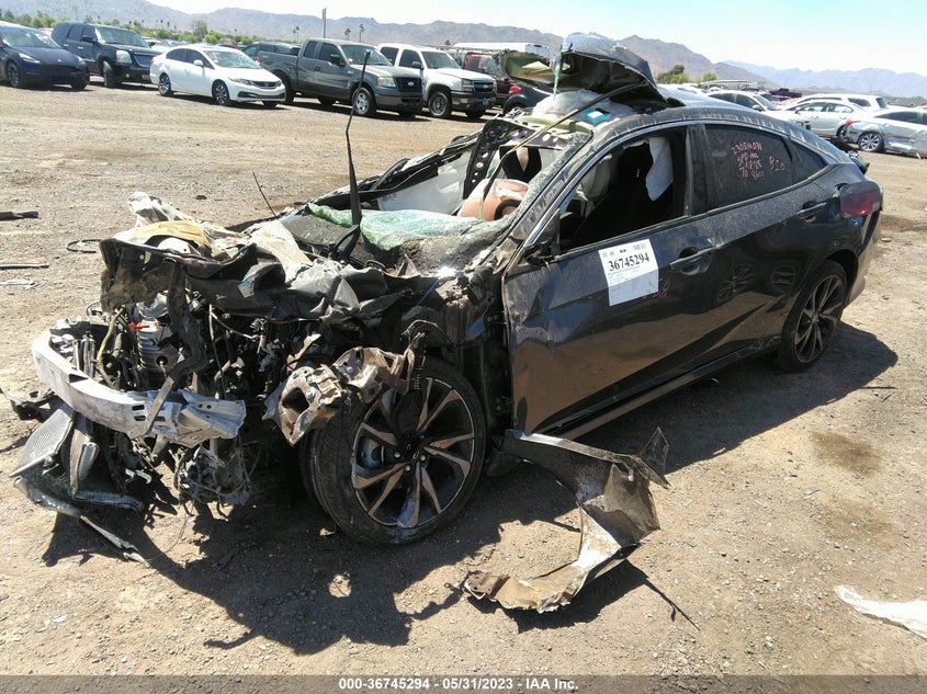 VIN 2HGFC2F81KH588601 2019 HONDA CIVIC SEDAN SPORT
