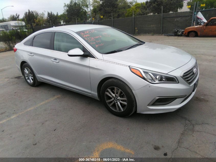 2017 HYUNDAI SONATA 2.4L - 5NPE24AF6HH532541