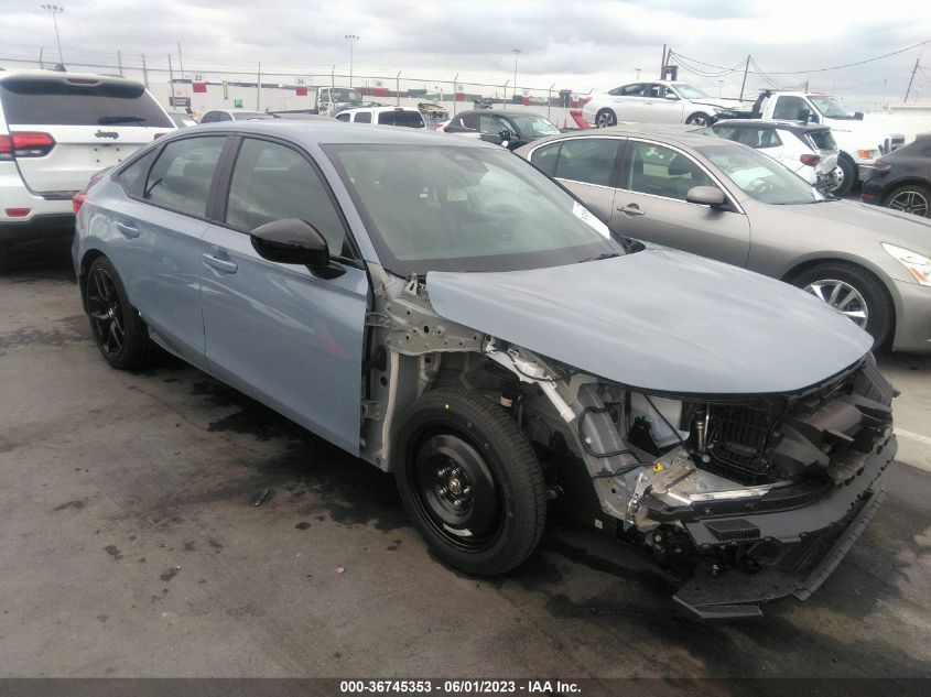 2022 HONDA CIVIC SEDAN SPORT - 2HGFE2F56NH603386