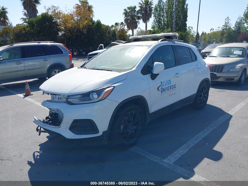 VIN KL7CJLSB5MB353304 2021 CHEVROLET TRAX LT
