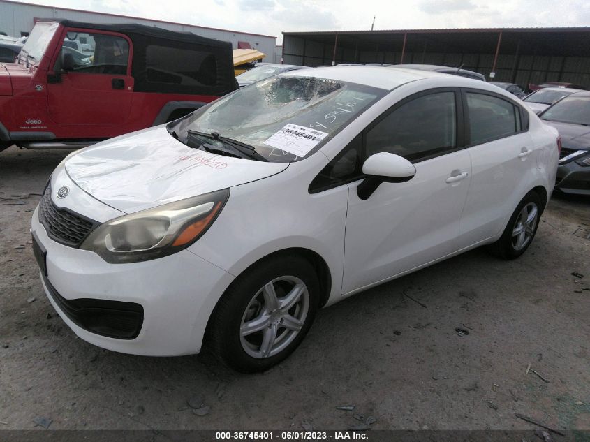 2013 KIA RIO LX - KNADM4A35D6125842