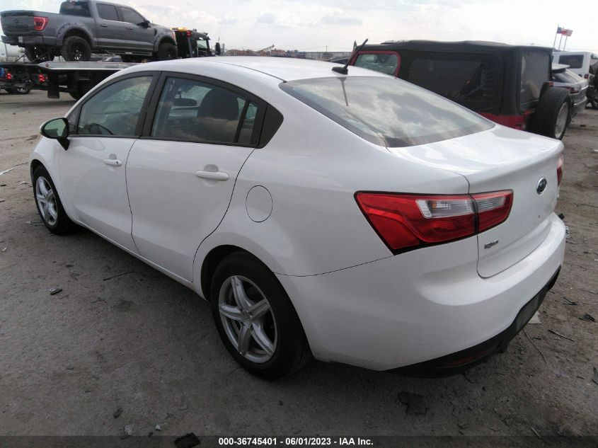 2013 KIA RIO LX - KNADM4A35D6125842