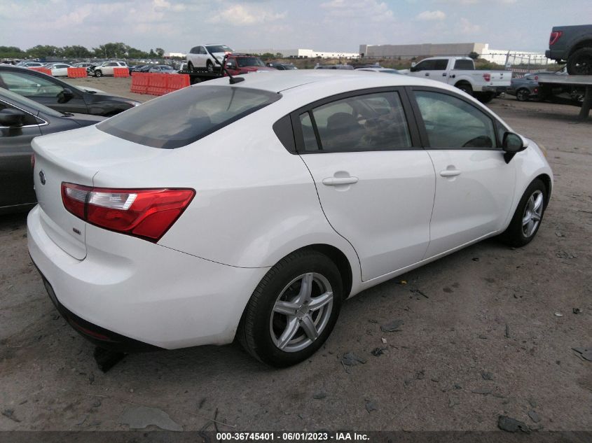 2013 KIA RIO LX - KNADM4A35D6125842
