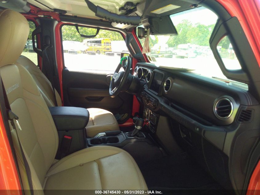 2019 JEEP WRANGLER UNLIMITED RUBICON - 1C4HJXFN1KW667770