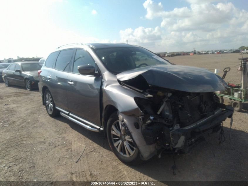 2019 NISSAN PATHFINDER SV - 5N1DR2MN5KC582960