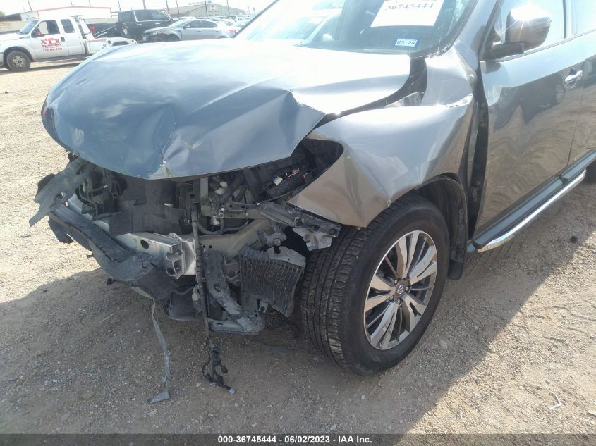 2019 NISSAN PATHFINDER SV - 5N1DR2MN5KC582960