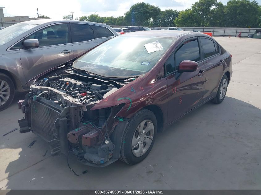 2015 HONDA CIVIC SEDAN LX - 19XFB2F52FE049087