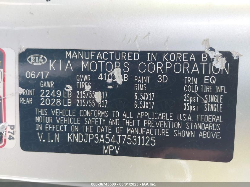 2018 KIA SOUL + - KNDJP3A54J7531125