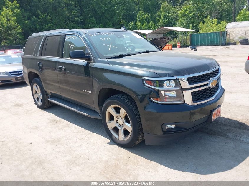 2016 CHEVROLET TAHOE LT - 1GNSKBKC9GR356529