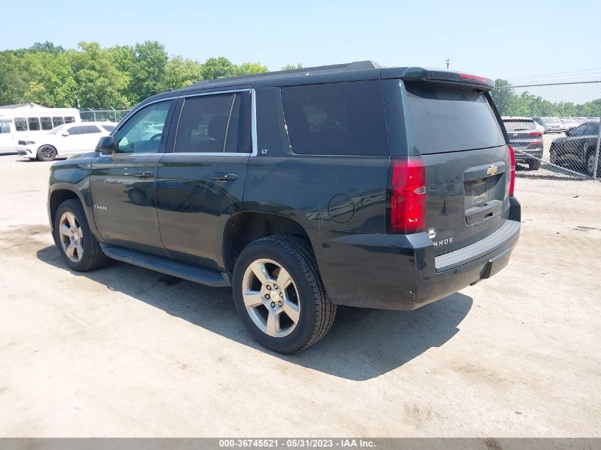 2016 CHEVROLET TAHOE LT - 1GNSKBKC9GR356529