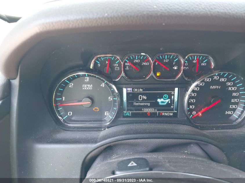 2016 CHEVROLET TAHOE LT - 1GNSKBKC9GR356529