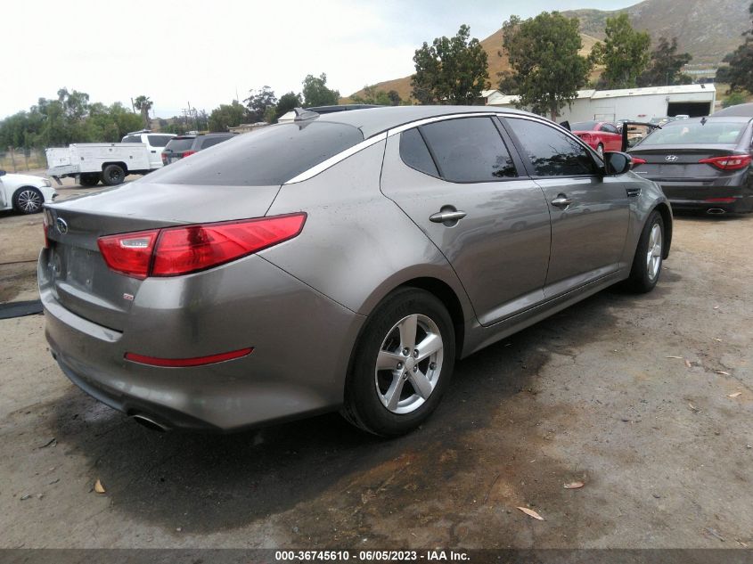 2015 KIA OPTIMA LX - 5XXGM4A76FG496841