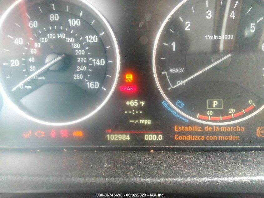 2014 BMW 3 SERIES 328I - WBA3C1C56EK107421