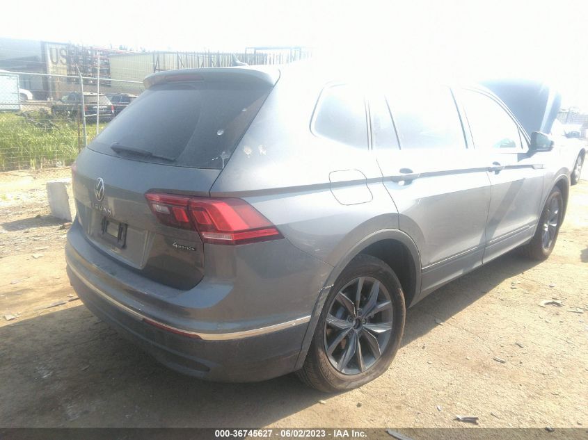 2022 VOLKSWAGEN TIGUAN SE - 3VV2B7AX5NM113259