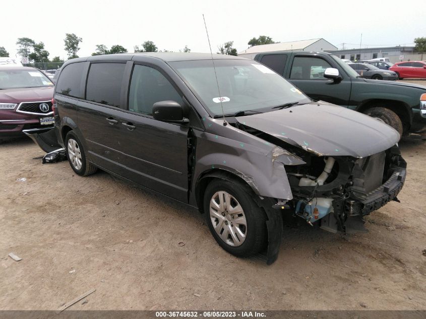 2016 DODGE GRAND CARAVAN SE - 2C4RDGBG5GR357494