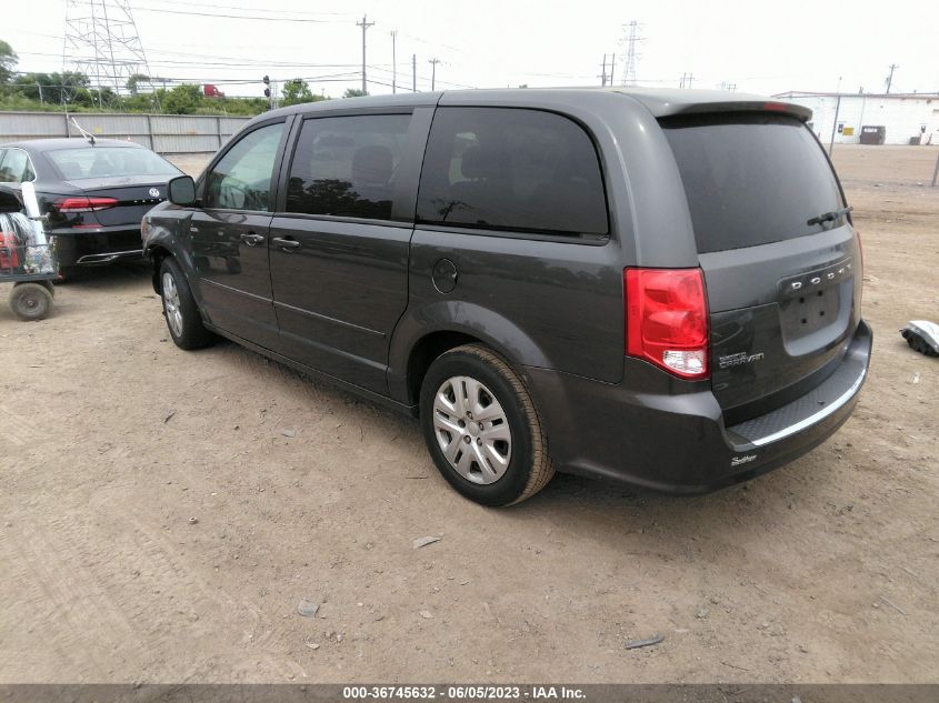 2016 DODGE GRAND CARAVAN SE - 2C4RDGBG5GR357494