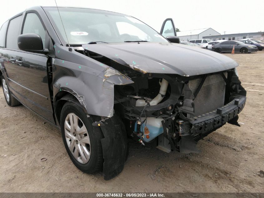 2016 DODGE GRAND CARAVAN SE - 2C4RDGBG5GR357494