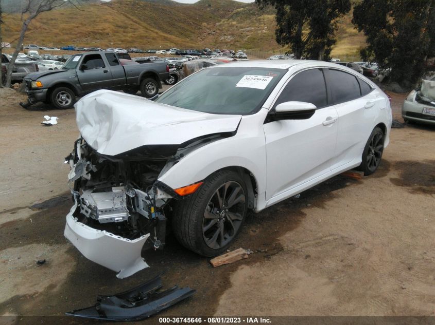 2020 HONDA CIVIC SEDAN SPORT - 2HGFC2F88LH509328