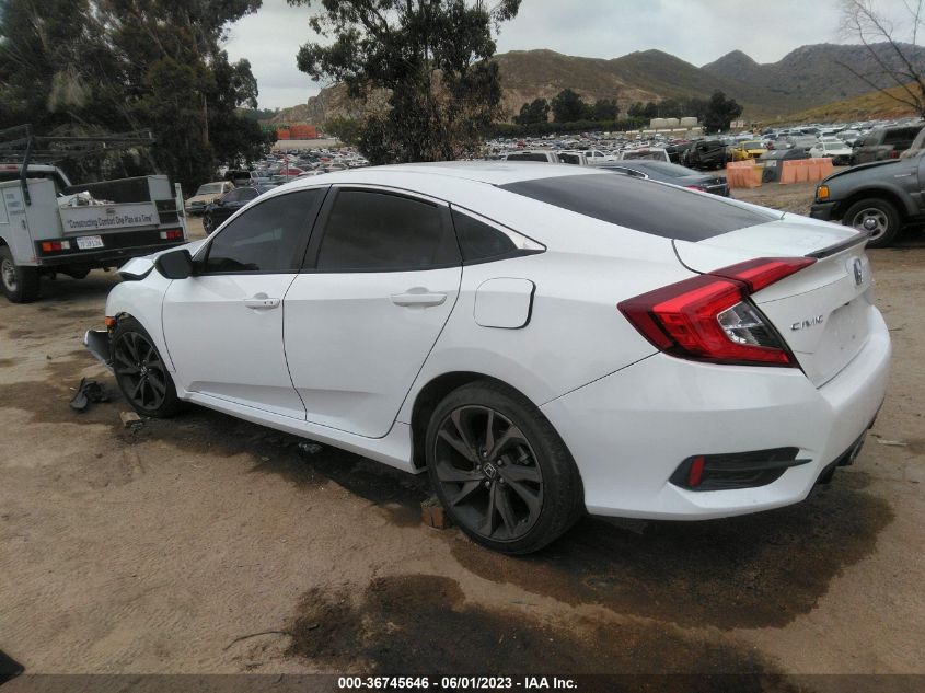 2020 HONDA CIVIC SEDAN SPORT - 2HGFC2F88LH509328