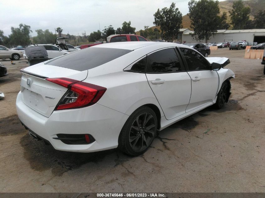 2020 HONDA CIVIC SEDAN SPORT - 2HGFC2F88LH509328