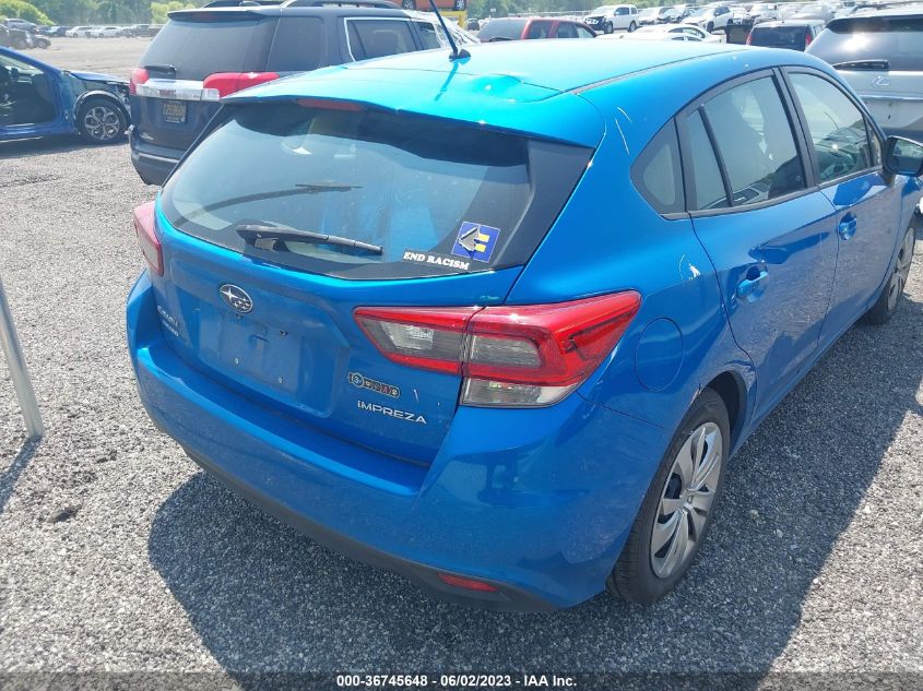 2020 SUBARU IMPREZA - 4S3GTAB65L3718482