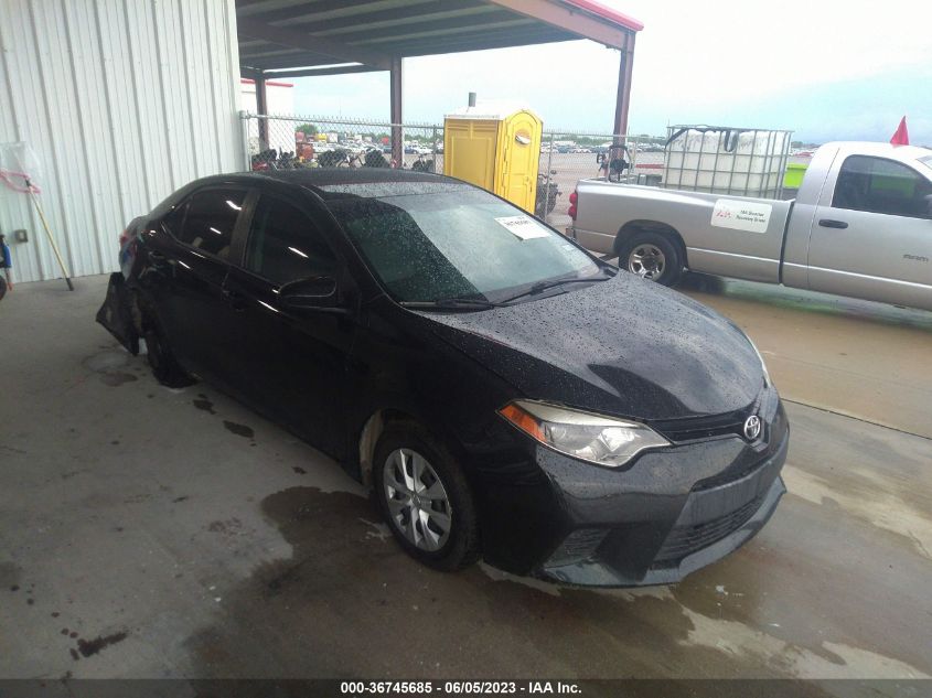 2014 TOYOTA COROLLA L/LE/S/S PLUS/LE PLUS - 2T1BURHE6EC003449