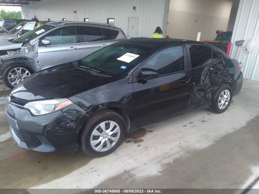 2014 TOYOTA COROLLA L/LE/S/S PLUS/LE PLUS - 2T1BURHE6EC003449
