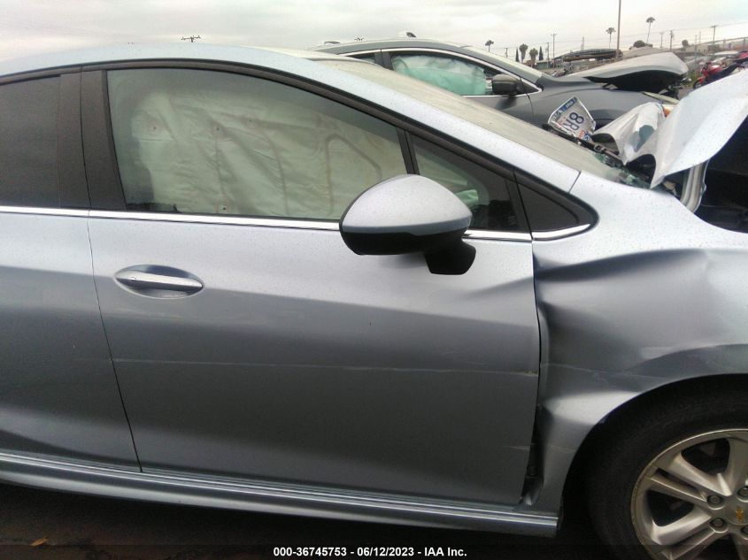 2017 CHEVROLET CRUZE LT - 1G1BE5SM0H7166456