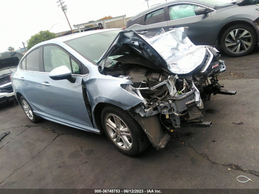2017 CHEVROLET CRUZE LT - 1G1BE5SM0H7166456