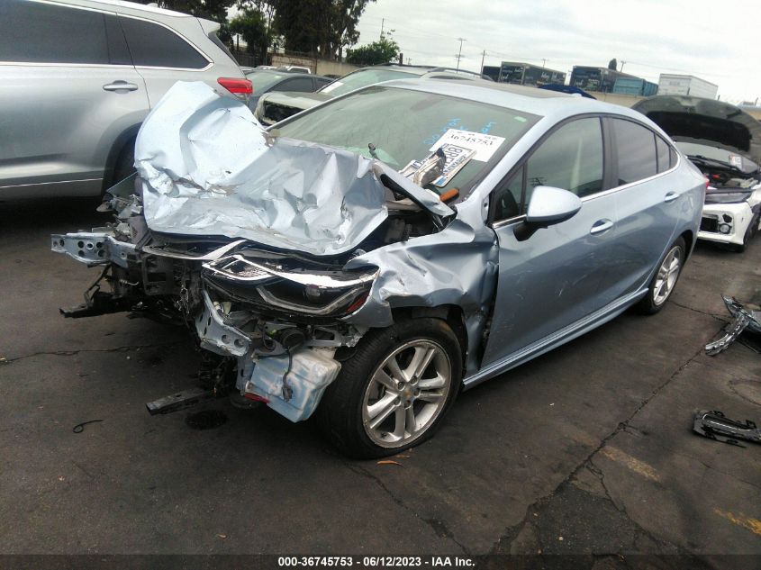 2017 CHEVROLET CRUZE LT - 1G1BE5SM0H7166456