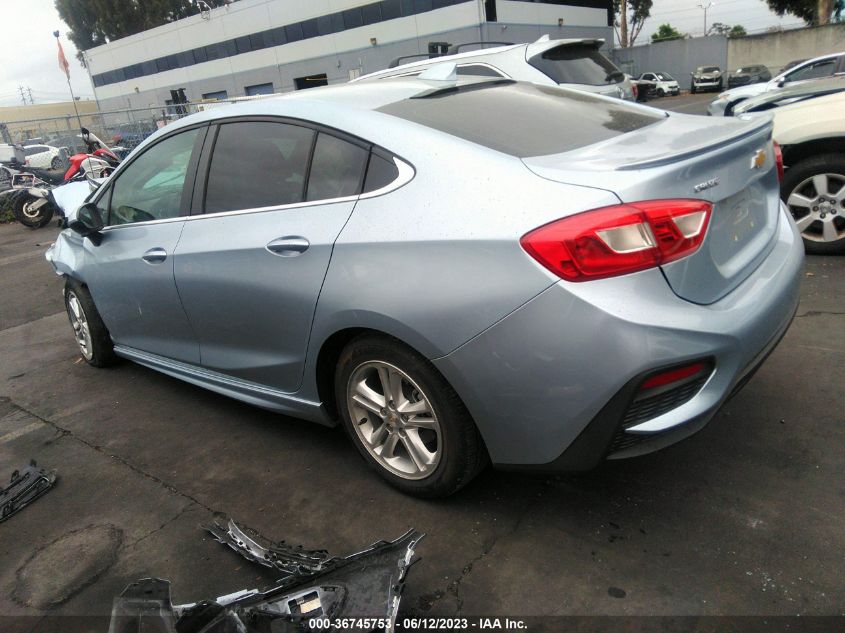 2017 CHEVROLET CRUZE LT - 1G1BE5SM0H7166456