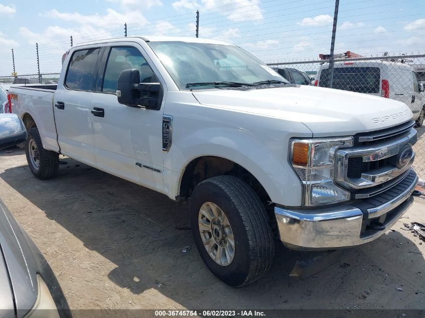 2021 FORD SUPER DUTY F-250 SRW XL/XLT/LARIAT - 1FT7W2BT5MED43217